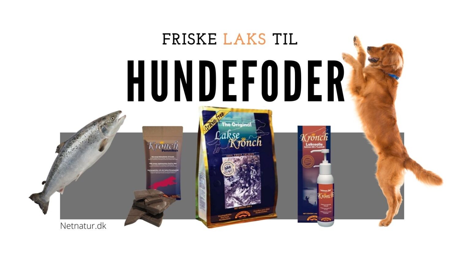 Henne Pet Food Hundefoder laks