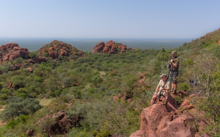 Første jagtdag i Afrika