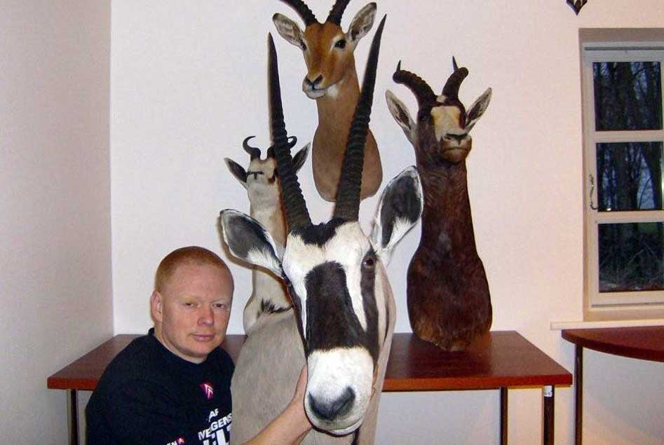 Sydafrikanske jagttrofæer modtaget 4 år efter jagten
