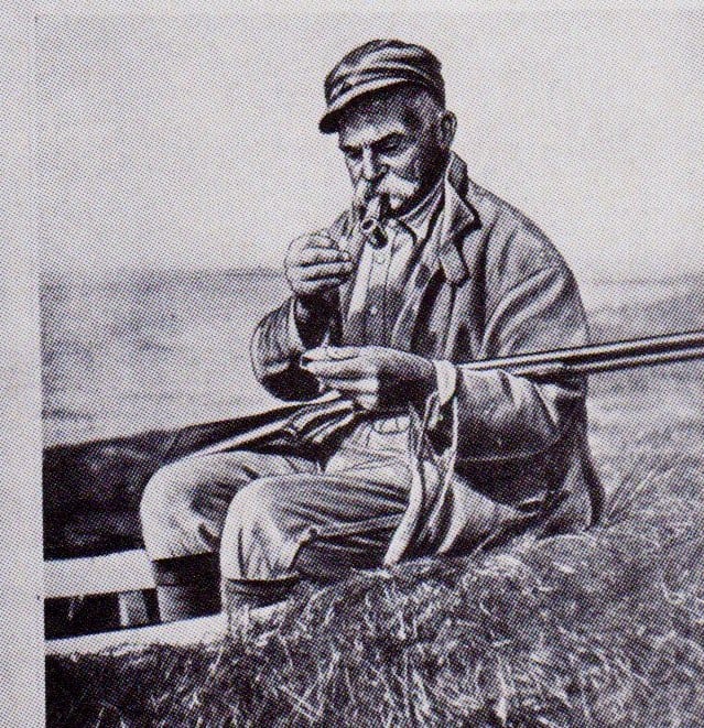 Tidsbillede af skydepramjagt