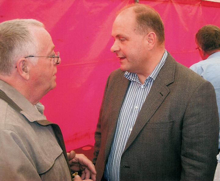 Ministerbesøg hos patronsamlere