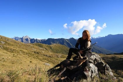 Med Los’en på gemse jagt i New Zealand Med Los’en på Gemse jagt i New Zealand