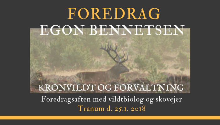 Foredrag om kronvildtforvaltning