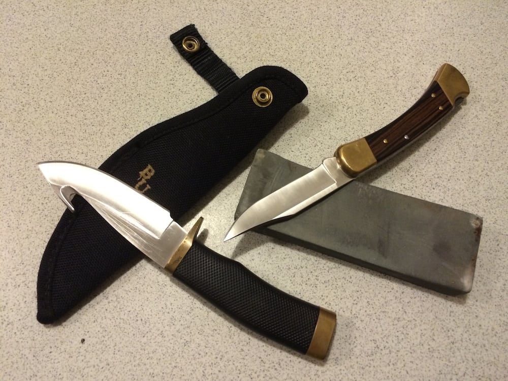 Hvordan holder man kniven skarp?