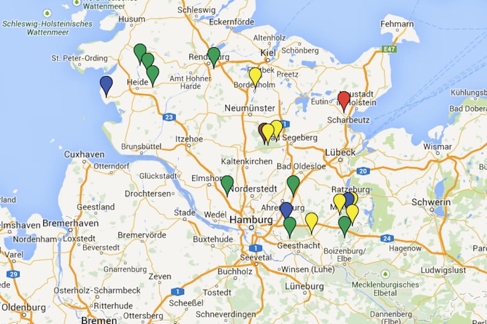 Mange ulve i Schleswig-Holstein Mange ulve i Schleswig-Holstein