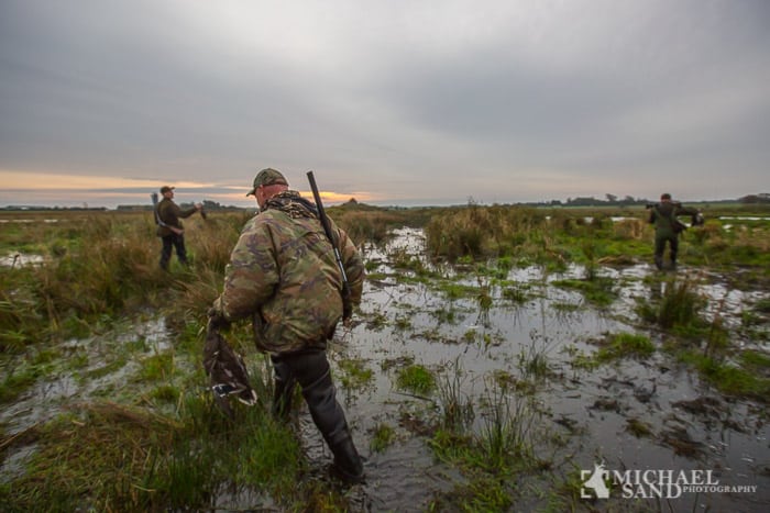 Dansk andefuglejagt på amerikansk andejagt