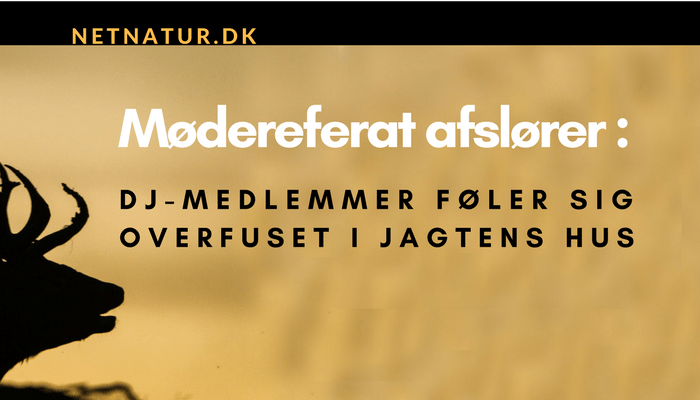 Mødedrama i Jagtens Hus