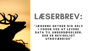 Læserbrev: DJ bidrager til ikke lødig vildtforskning