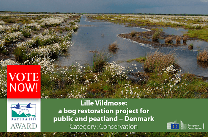 Lille Vildmose nomineret til EU-pris