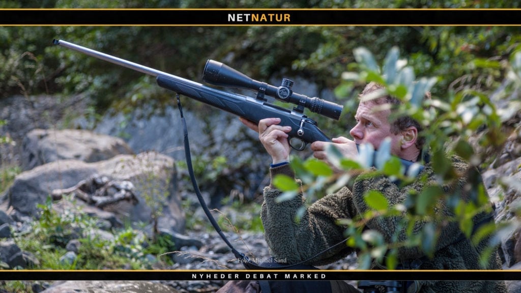 Pas på sidevinden under indskydning og jagt