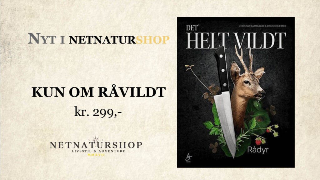 En kogebog – kun med råvildt