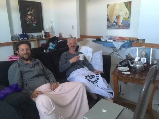 Lunken modtagelse på polarekspeditionen