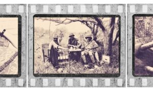 Royal jæger med kvindetække