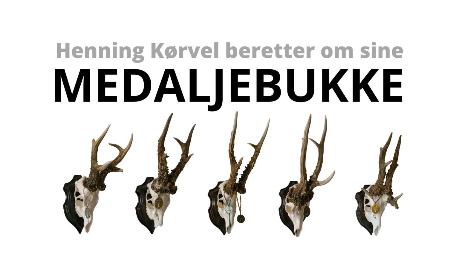 Mine medaljebukke