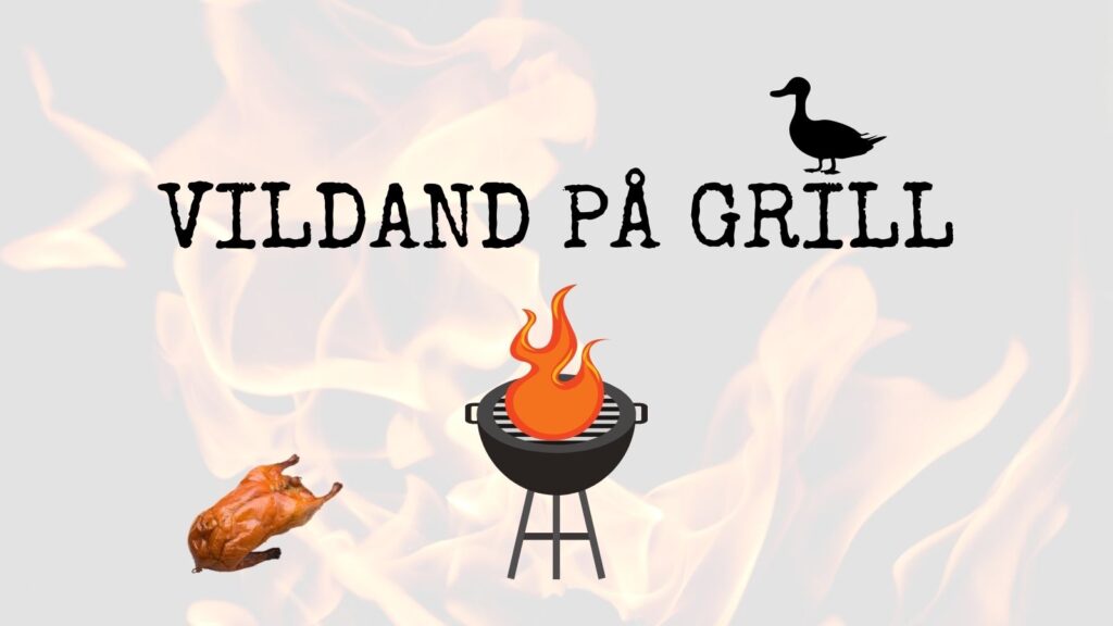 Vildand på grill "the american way"
