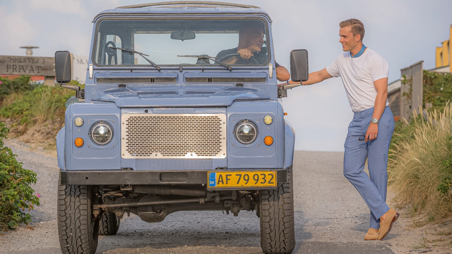 Den Blå Land Rover