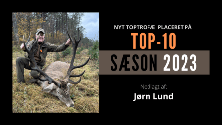 Ny kronhjort på TOP 2023 Ny kronhjort på TOP 2023