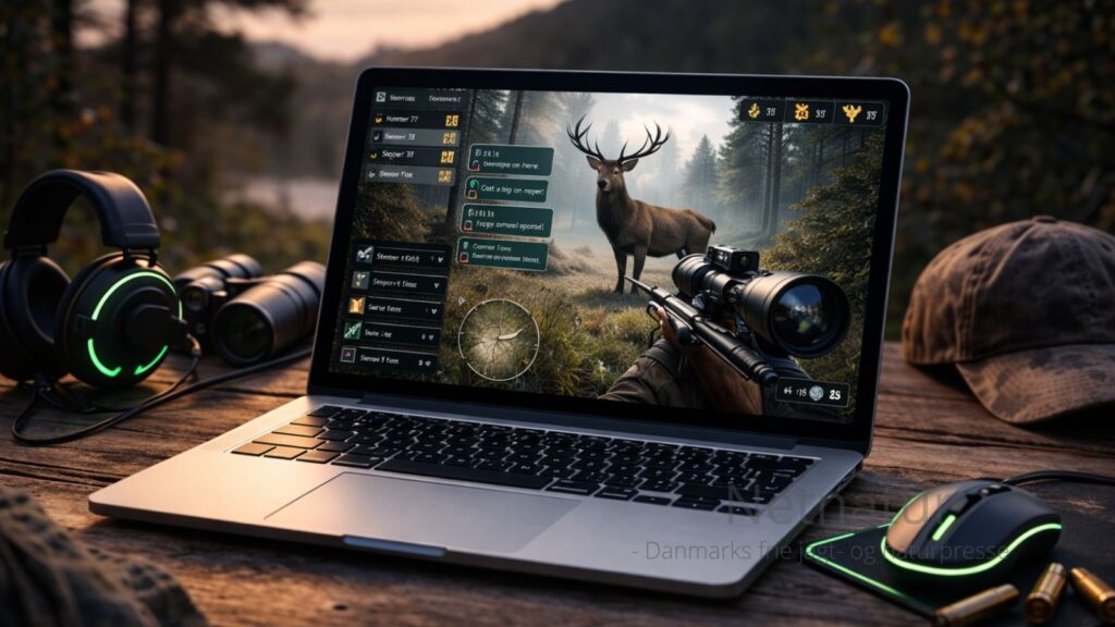 Jagt og natur som temaer i online spil