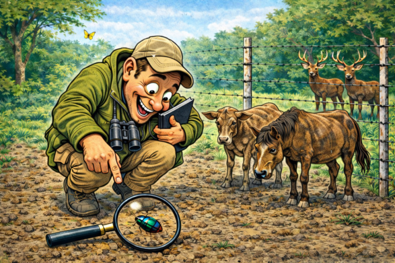 Kan naturens magi overleve blandt husdyr under hegn?