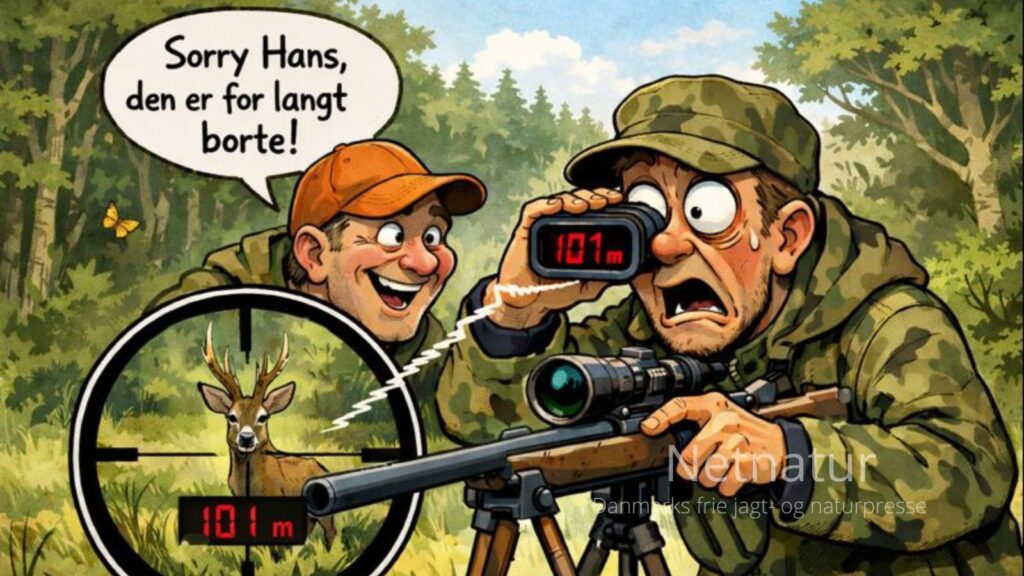De jagtetiske regler: Skyd som udgangspunkt ikke over 100 meter
