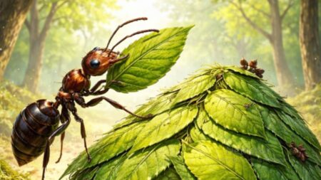 Skovmyren kommer på Rødlisten