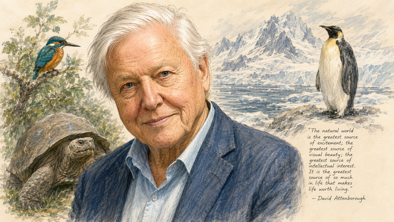 Royal hyldest til Sir David Attenborough på 100-års dagen