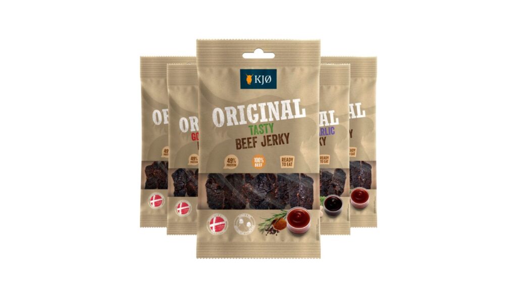 KJØ Hardcore: Stor pakke med dansk beef jerky