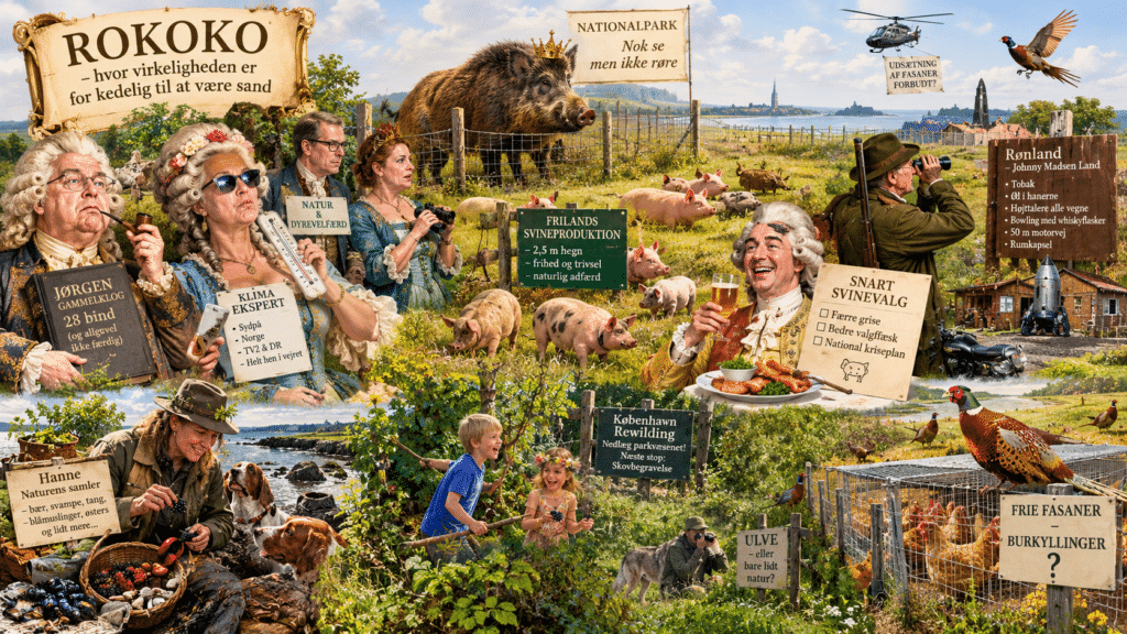 Nyt magasin sætter jagt- og naturdebatten i et mere muntert lys
